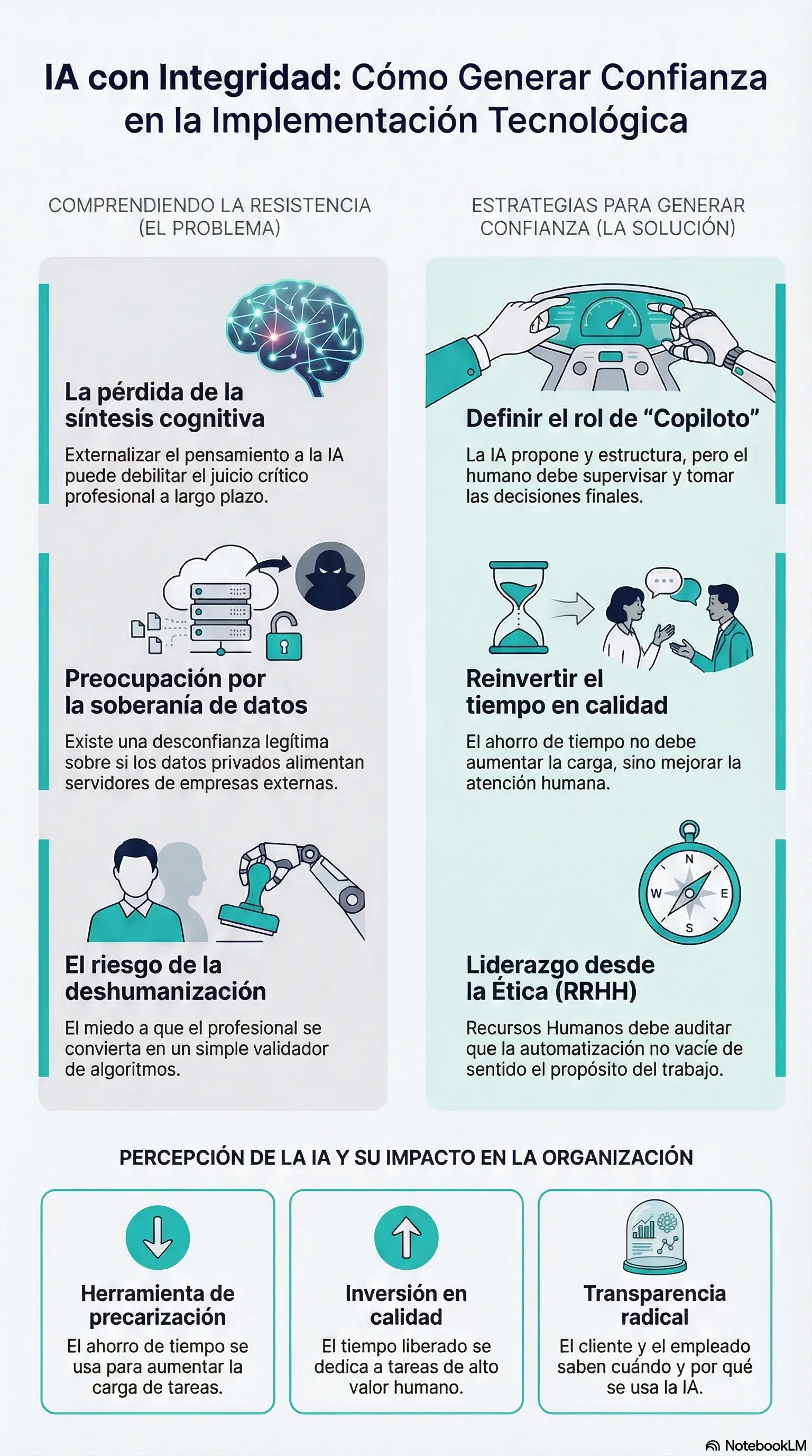 Infografía: Uso de ChatGPT en consulta médica (percepción vs. realidad)